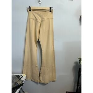 High Waist Yoga Crossover Flare Legs